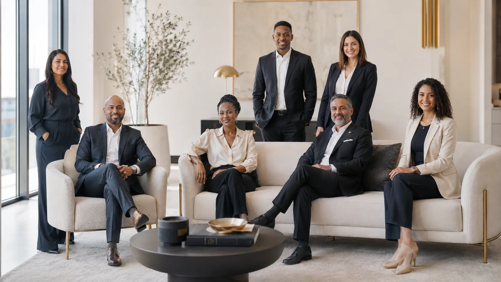 Mbalwa Investment Services financial advisory team in a South African office